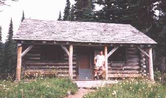 Indian Henry's Cabin. Where's the Ranger? Or the Indian, for that matter? Indian Henry's Cabin, along the Wonderland Trail, which circles Mt. Rainier